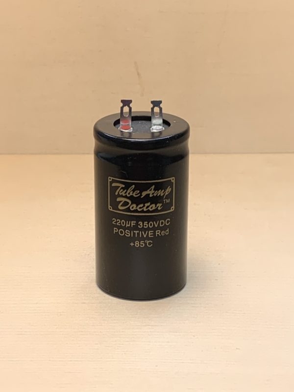 TAD - Gold Cap elektrolytic capacitor 220uF 350V, 85°C Black 【新品】